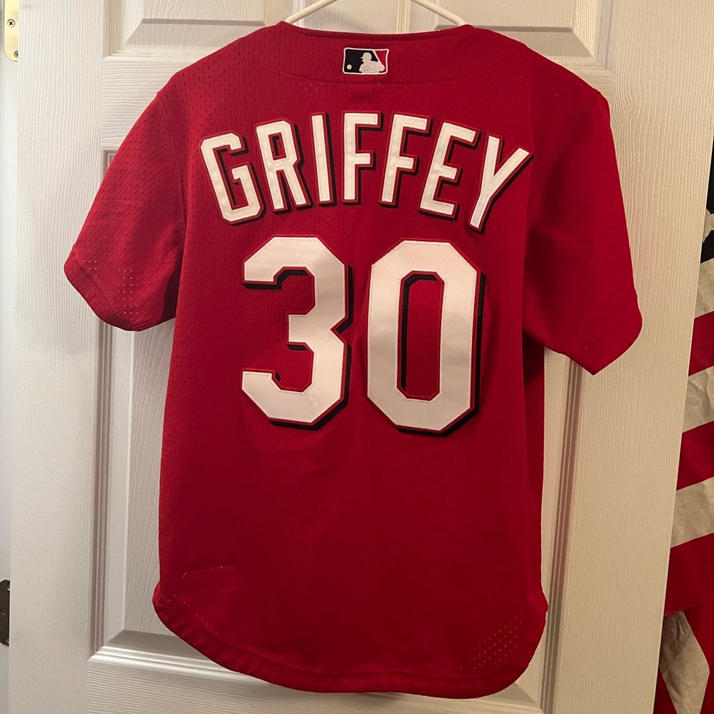 Mitchell & Ness Cooperstown Collection Ken Griffey Cincinnati Reds Jersey